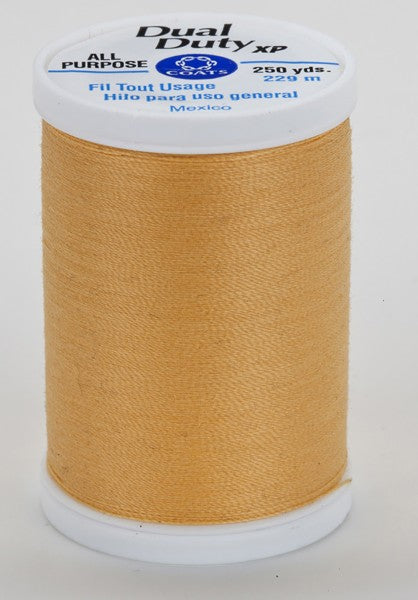 Coats and Clark XP Dual Duty Polyester Thread 250yd Mine Gold #7570