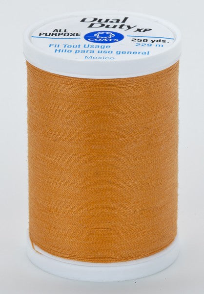 Coats and Clark XP Dual Duty Polyester Thread 250yd Pumpkin #7620