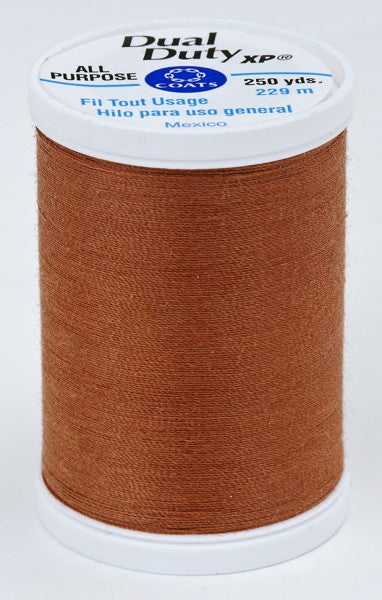 Coats and Clark XP Dual Duty Polyester Thread 250yd Red Clay #7810