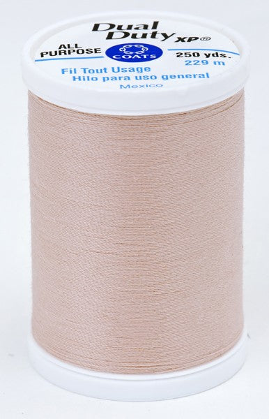 Coats and Clark XP Dual Duty Polyester Thread 250yd Blush #7850