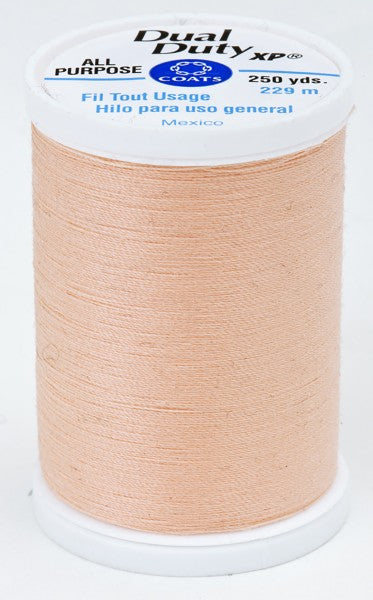 Coats and Clark XP Dual Duty Polyester Thread 250yd Peach Blush #7920