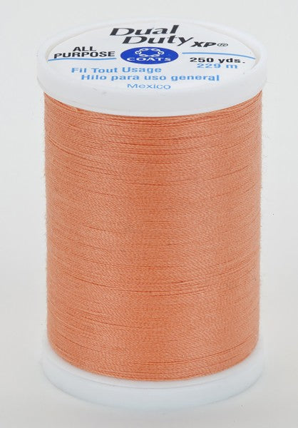 Coats and Clark XP Dual Duty Polyester Thread 250yd Salmon #7930