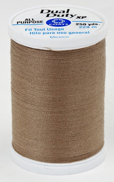 Coats and Clark XP Dual Duty Polyester Thread 250yd Driftwood #8630