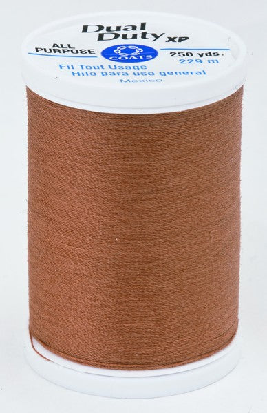 Coats and Clark XP Dual Duty Polyester Thread 250yd Maple Sugar #8750