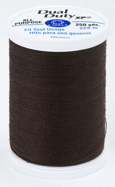 Coats and Clark XP Dual Duty Polyester Thread 250yd Chona Brown #8960