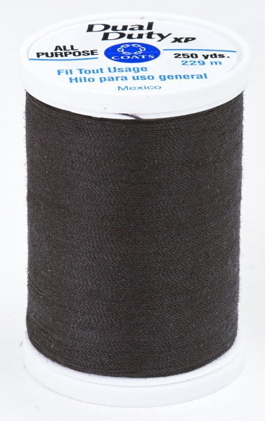 Coats and Clark XP Dual Duty Polyester Thread 250yd French Roast #8970