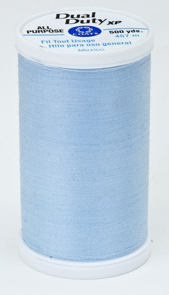 Coats and Clark XP Dual Duty Polyester Thread 500yd Icy Blue #4310
