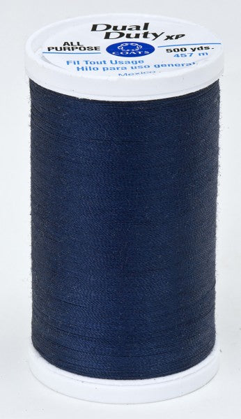 Coats and Clark XP Dual Duty Polyester Thread 500yd Freedom Blue #4880