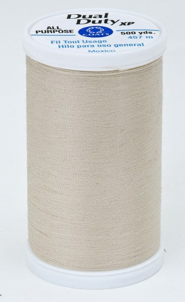 Coats and Clark XP Dual Duty Polyester Thread 500yd Ecru #8030