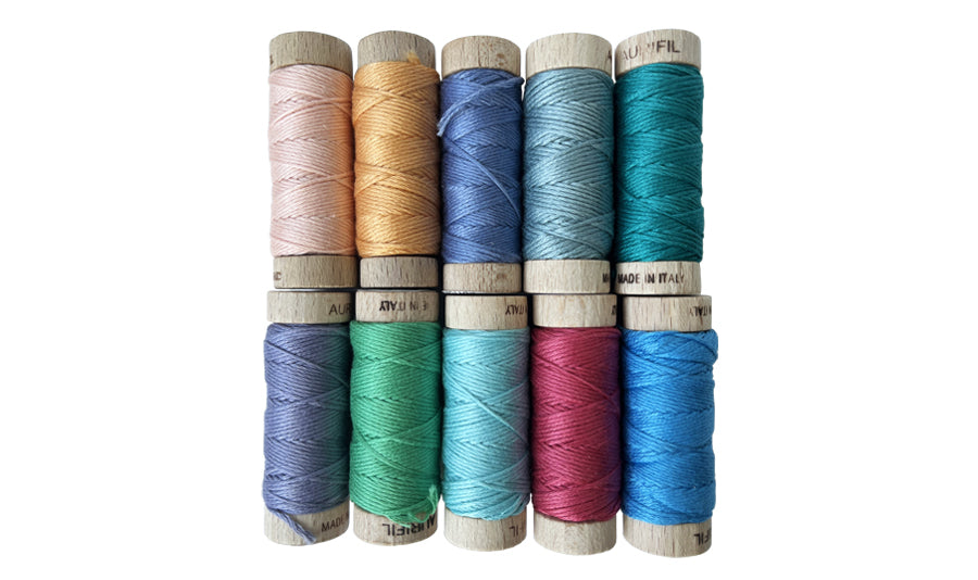 Enchanted by Susan Ache — Aurifil Floss Thread Set, 10 Skeins