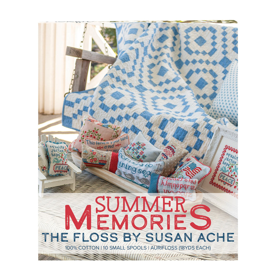 Summer Memories by Susan Ache — Aurifil Thread Set, 10 Spools