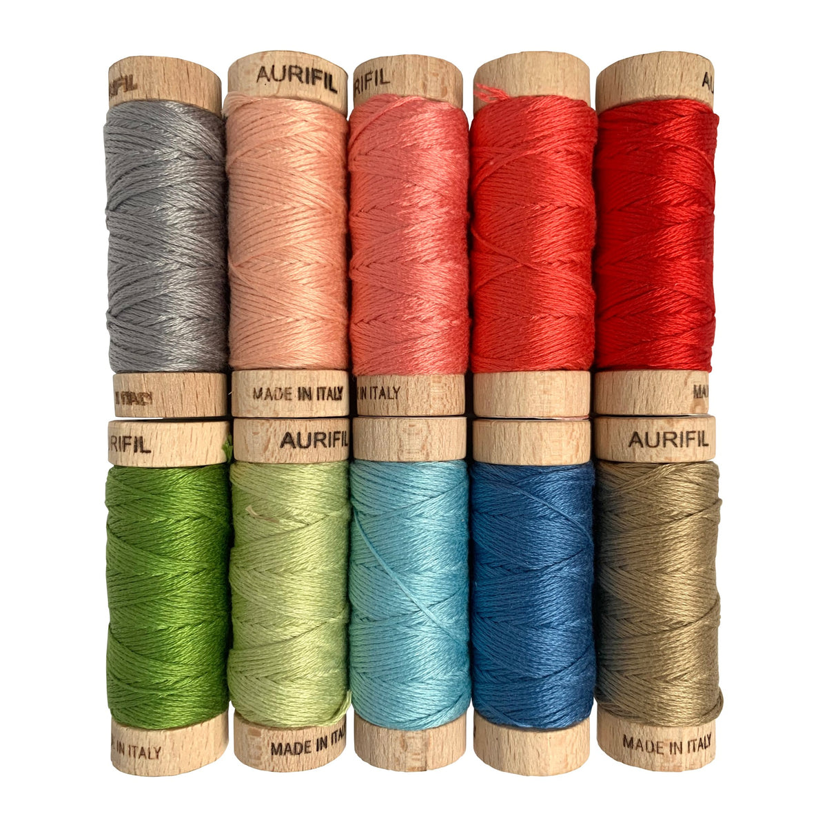 Summer Memories by Susan Ache — Aurifil Thread Set, 10 Spools