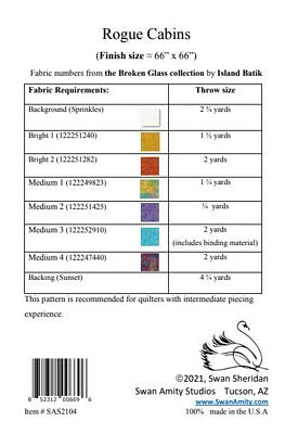 Rogue Cabins Pattern