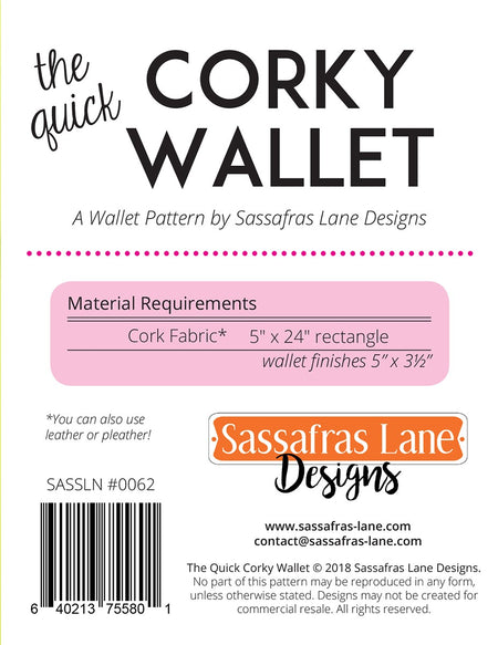 The Quick Corky Wallet