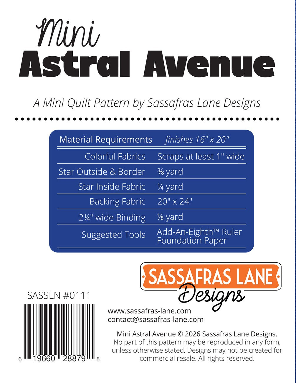 Mini Astral Avenue