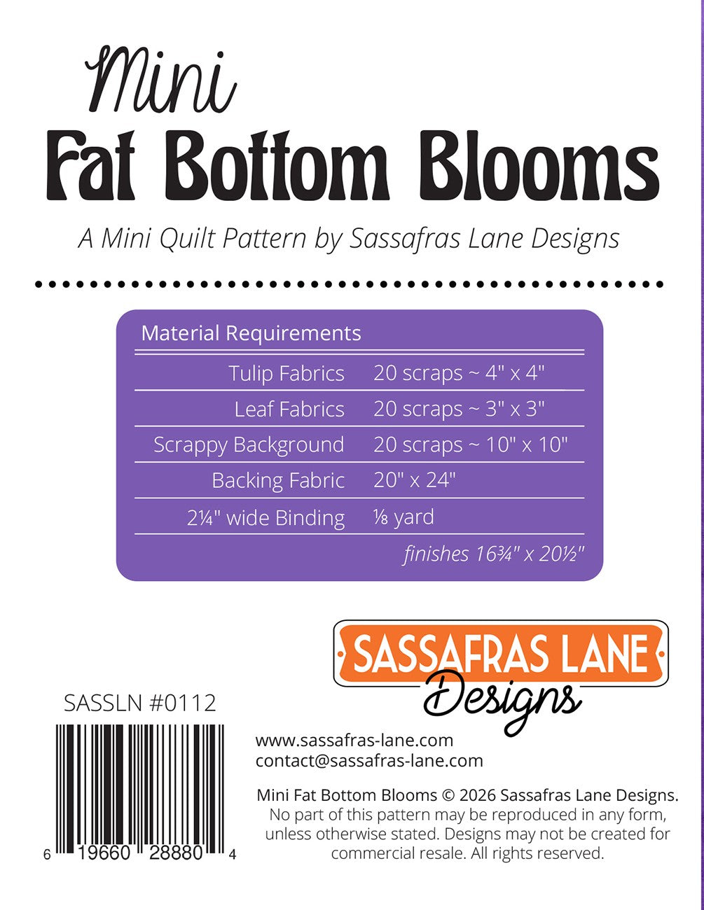 Mini Fat Bottom Blooms