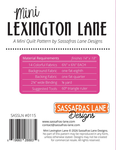 Mini Lexington Lane