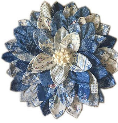 Petal Pop Zinnia Pillow Pattern