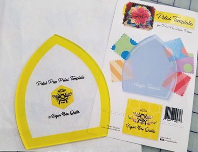 Petal Template for Petal Pop Zinnia Pillow