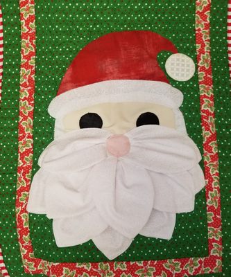 Petal Pop Santa Pattern