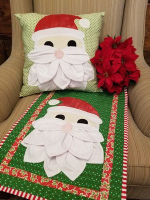 Petal Pop Santa Pattern