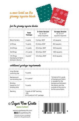 Nana’s Star Quilt Pattern