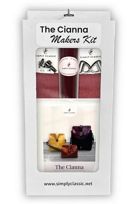 The Cianna Makers Kit - Burgundy (strap variation)