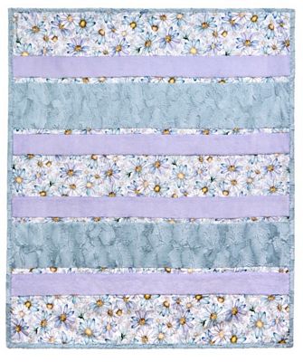Crazy Cuddle® Cake Kit — Daisy Delight, 58" x 68"