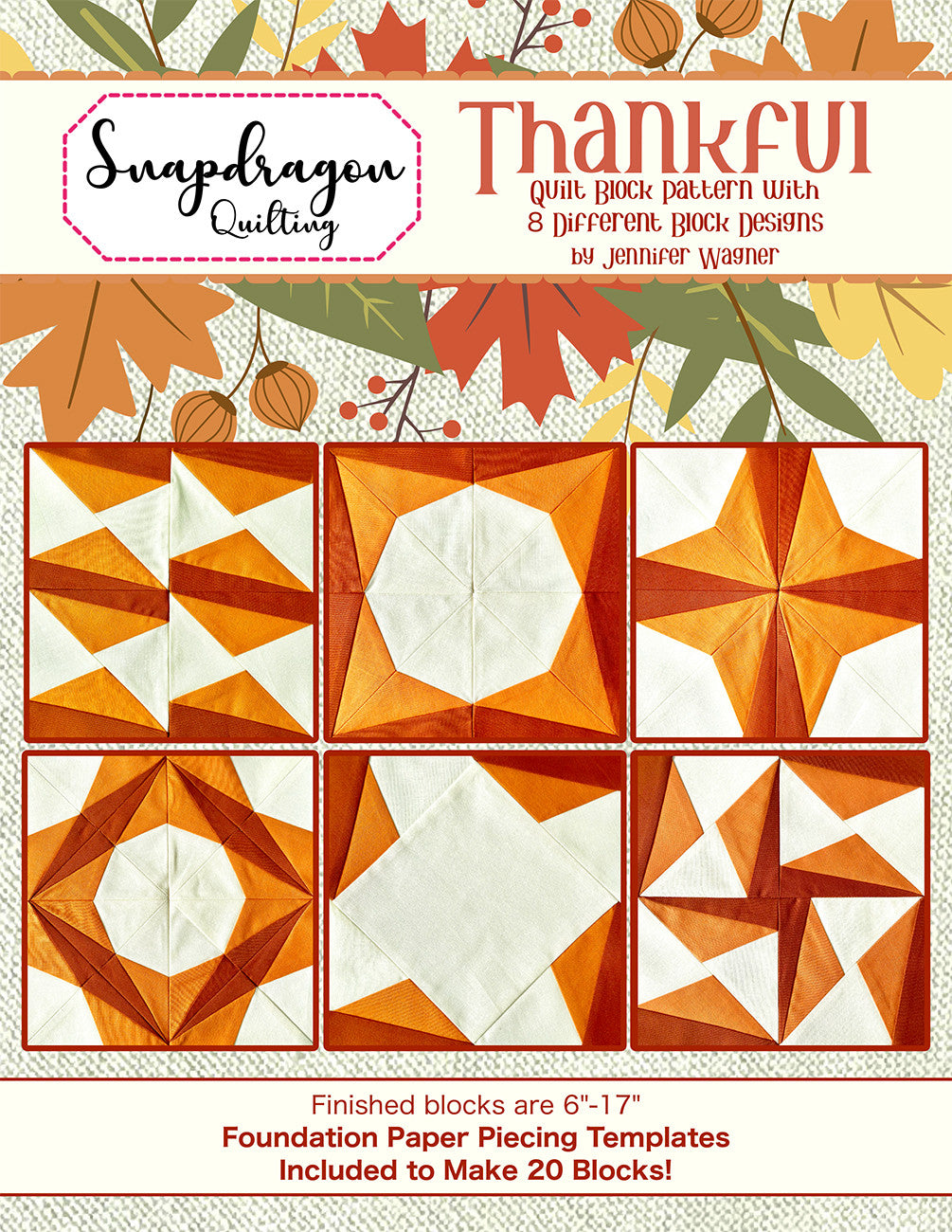 Thankful Quilt Block Pattern