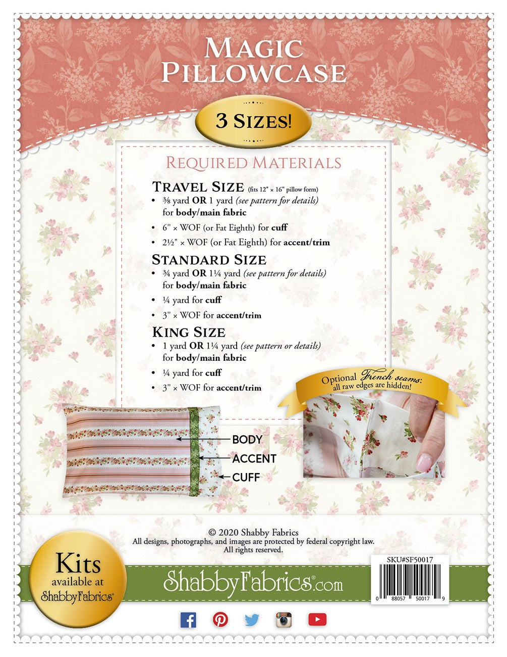 Magic Pillowcase Pattern