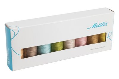 Mettler 50wt Silk Finish Thread Set - Spring Petal