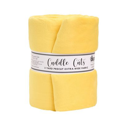 Solid Cuddle® Cut — 3 Yard, 110" Wide