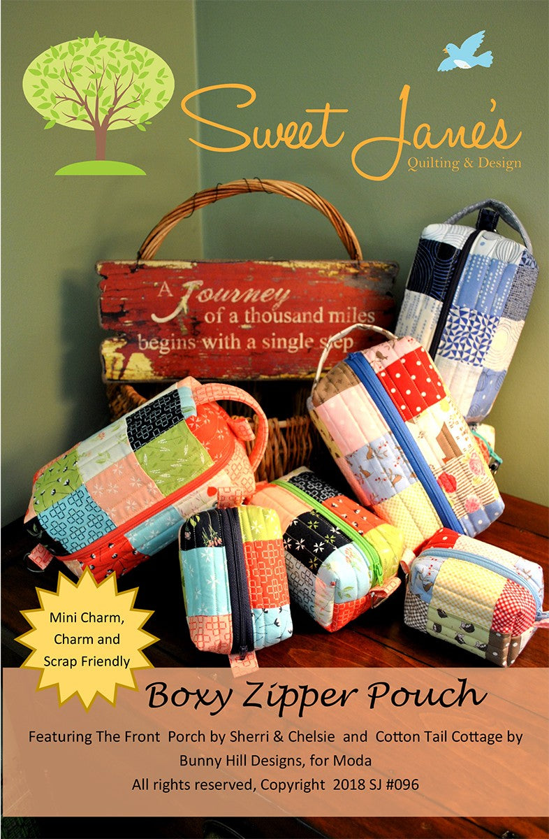 Boxy Zipper Pouch
