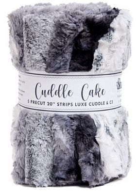 Luxe Cuddle® Cake Kit — Snowy Owl & Alloy