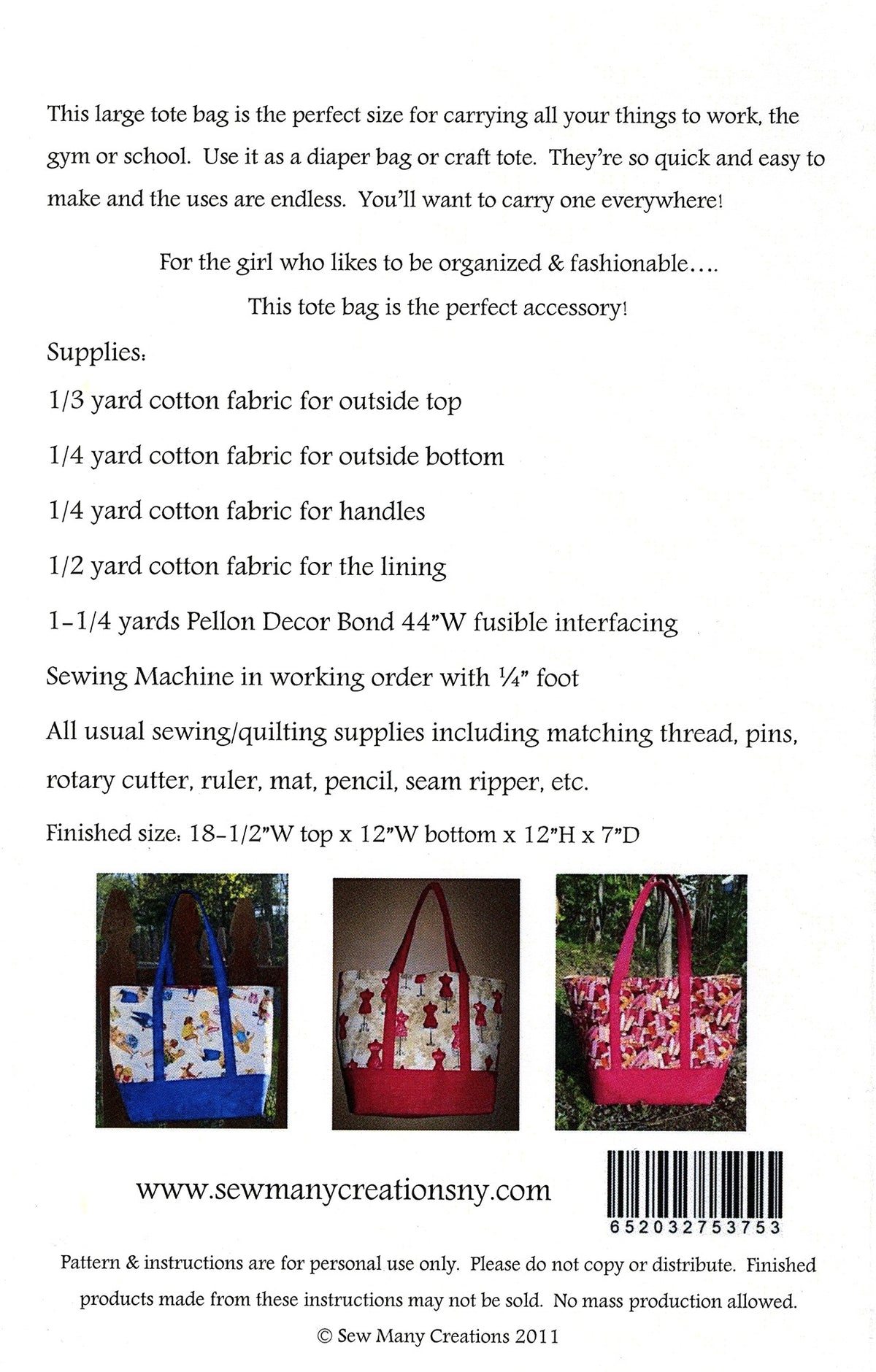 Tourist Tote Bag
