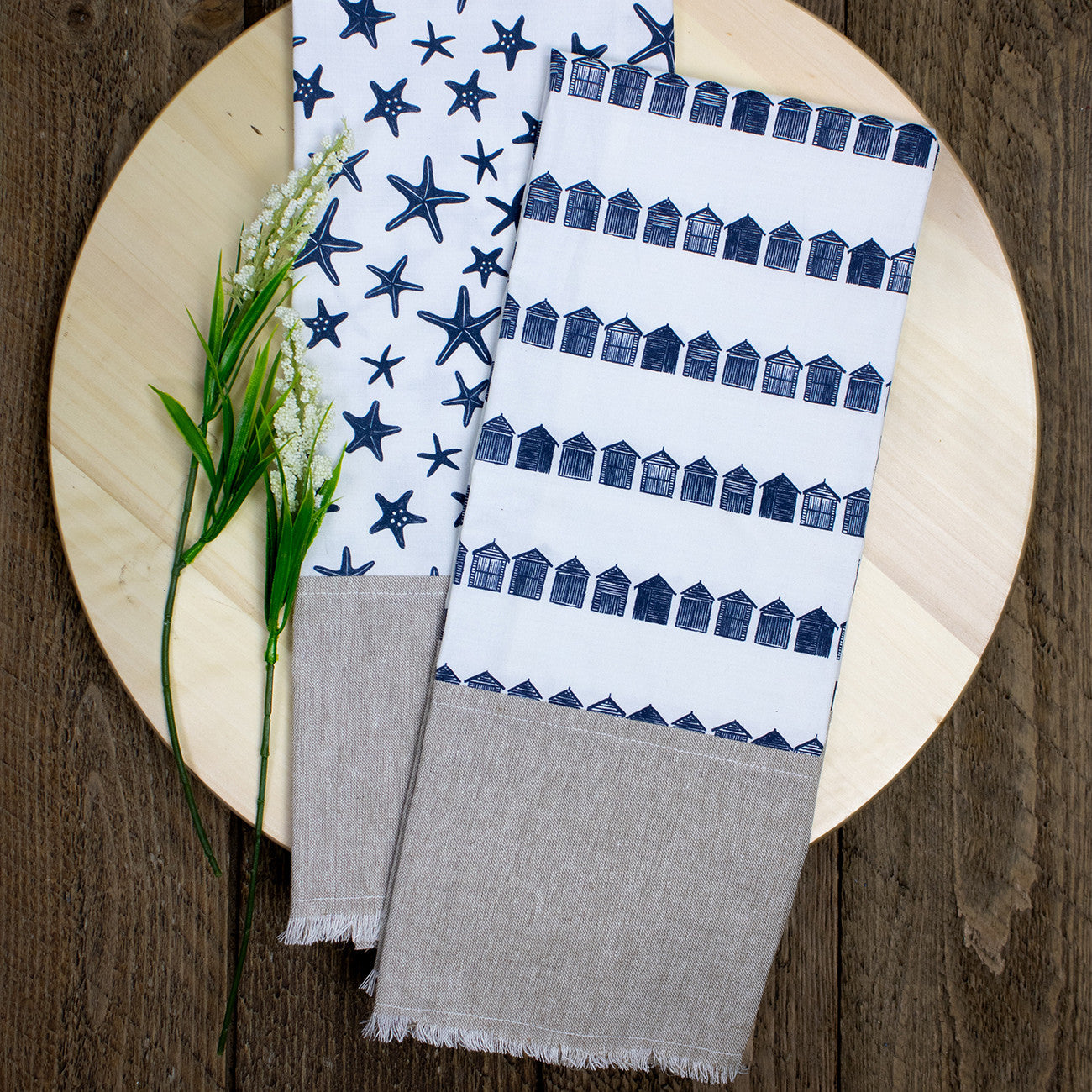 Fringed Tea Towels Pattern
