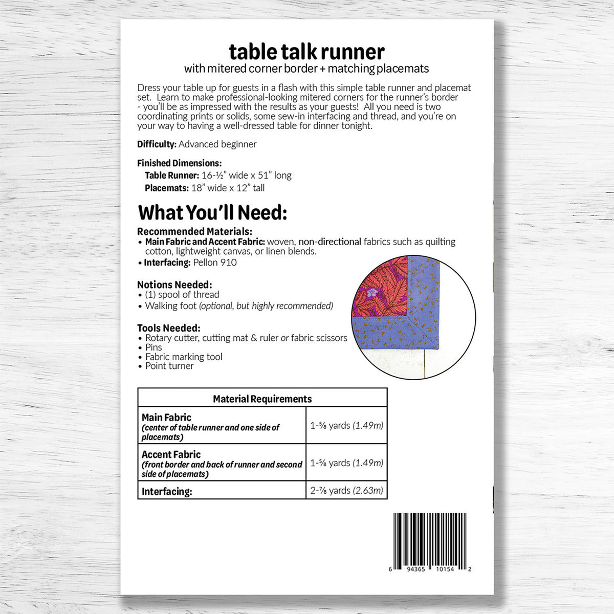 Table Talk Runner Pattern