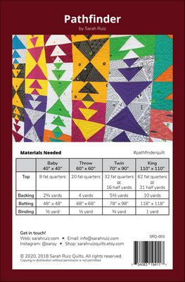 Pathfinder Quilt Pattern