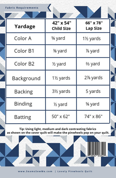 Loveley Pinwheels Pattern