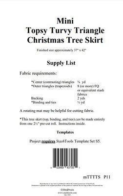 Mini TTT C'mas tree skirt