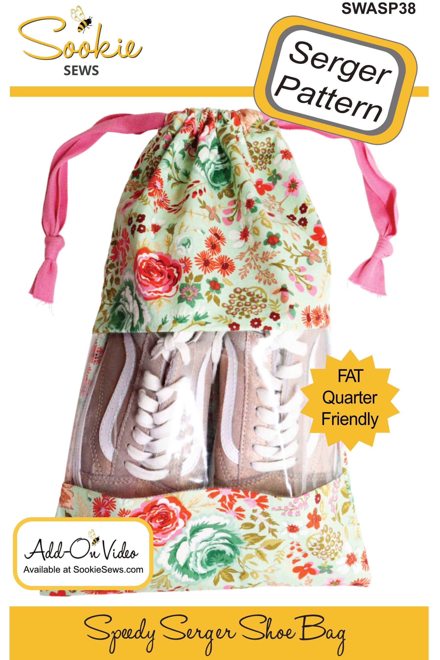Speedy Serger Shoe Bag