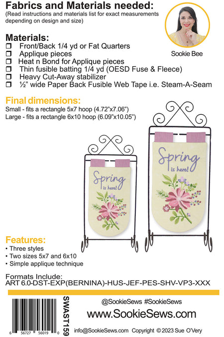 Spring Banner Set ITH