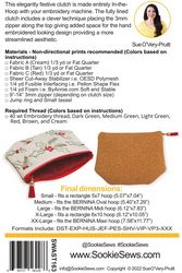 Holly-Day Clutch ITH Pattern