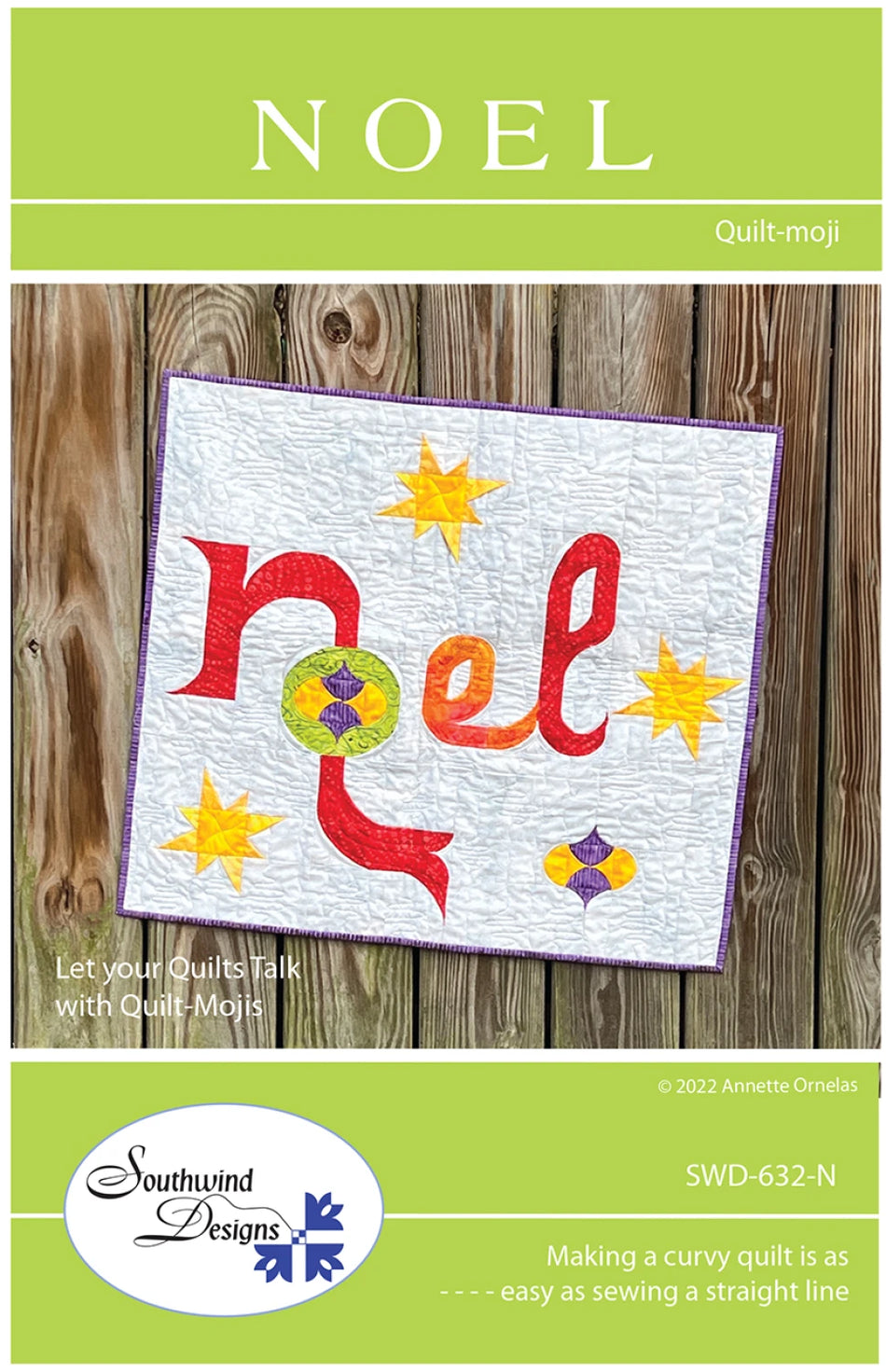 Quilt-moji NOEL Pattern