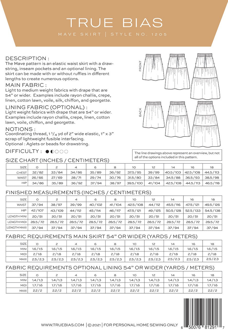 Mave Pattern 0-18