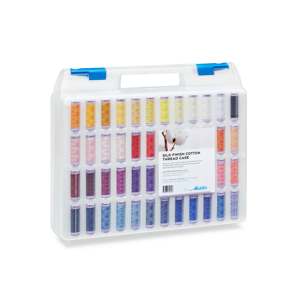 Mettler 50wt Silk Finish 96 Spool Thread Case