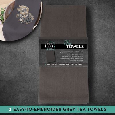 OESD Tea Towels 20in x 28in 2 pk