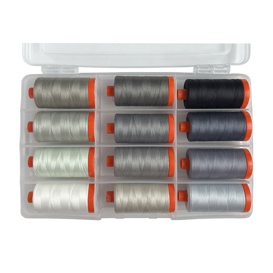 Aurifil Graywork by Tula Pink