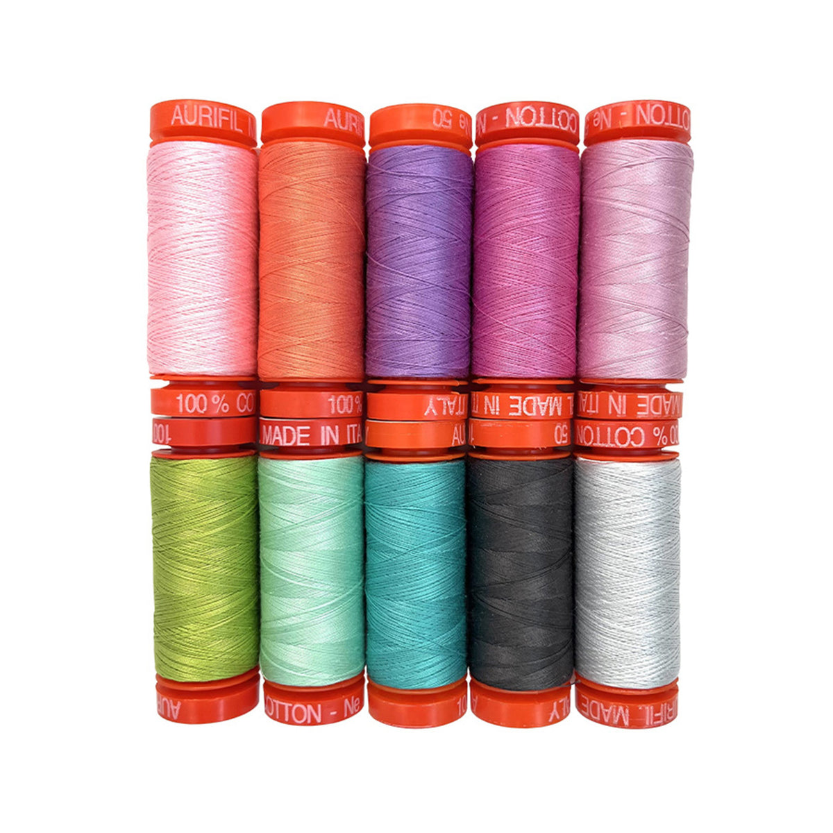 Roar by Tula Pink — Aurifil 50wt Thread Set, 10 Spools