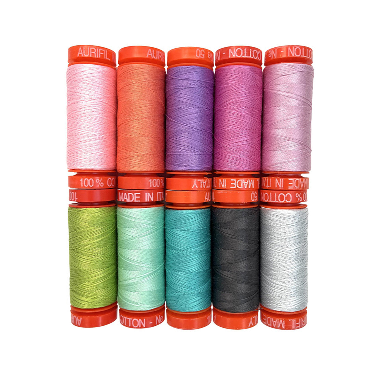 Roar by Tula Pink — Aurifil 50wt Thread Set, 10 Spools